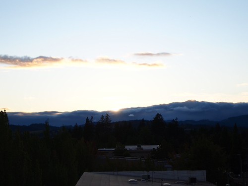 Sunset in McMInnville by Blethery, From the Hotel Oregon rooftop bar
