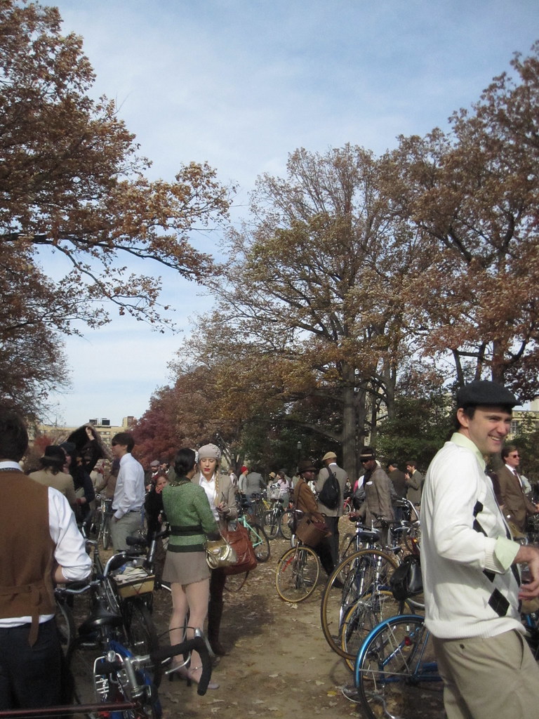 Crowd at DC Tweed Ride 2011 | Trena B | Flickr
