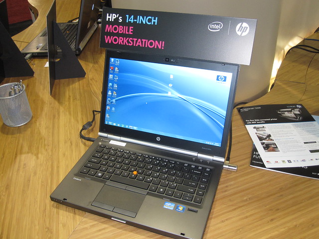 HP's 14-inch mobile workstation - small but powerful!