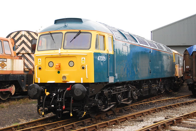 47375 ...Having just seen 47375 in its new colours heading for Export from either Hull or Immingham Docks , here are a few images of the loco out and about on the UK Network  47375 ...Having just seen 47375 in its new colours heading for Export from eithe