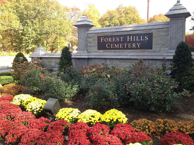 Boston - Forest Hills Cemetery!