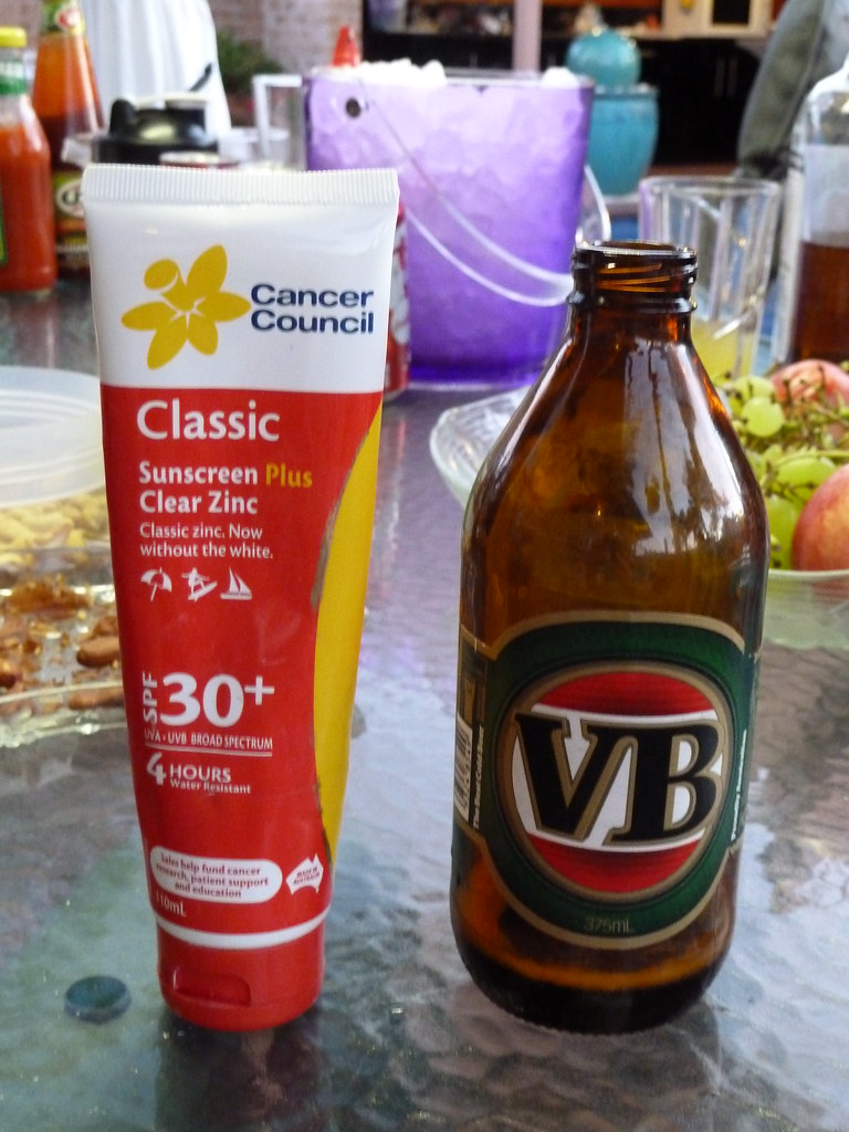 Sunscreen & VB is all you need in Australia...