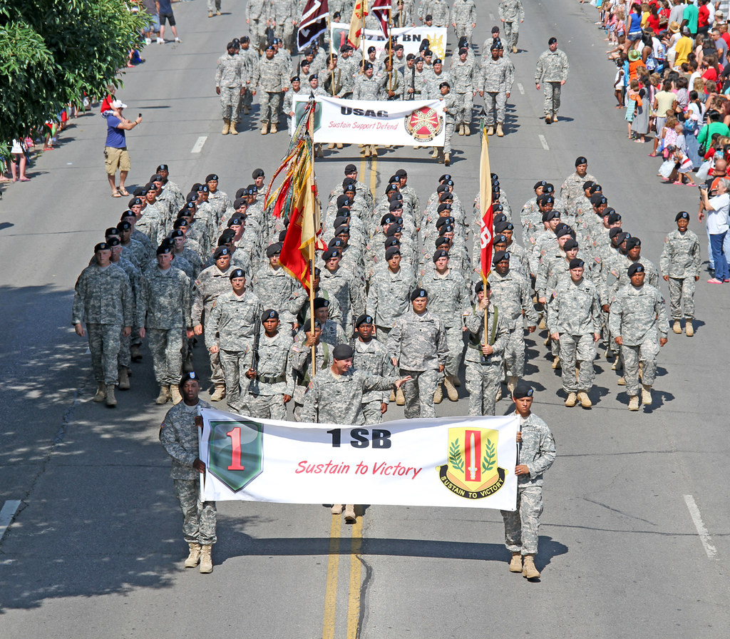 1st SB from Fort Riley | 2011 Sundown Salute | Geary County CVB | Flickr