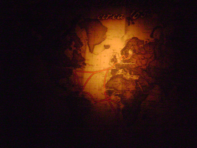 Mapa de Colonias Holandesas, Madame Tussauds Amsterdam, Ámsterdam, Holanda 2011/Map of the dutch colonies, Amsterdam, The Netherlands' 11 - www.meEncantaViajar.com