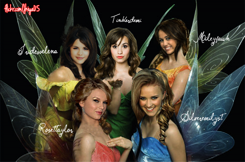 FLY WITH US || Demi Lovato, Miley Cyrus, Selena Gomez, Emily Osment, Taylor Swift