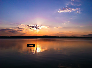 Sunrise on Lake Winnisquam