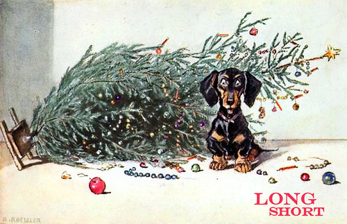 1930s Roeseler postcard Dog in Trouble | by kitchener.lord