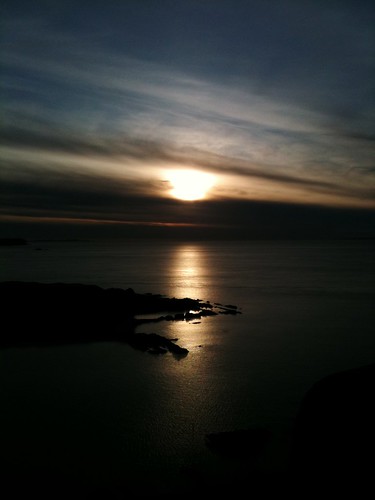 ocean sunset sea cloud water rock sunrise scotland unitedkingdom argyll oban irishsea olympusdigitalcamera u850sw s850sw buteseil