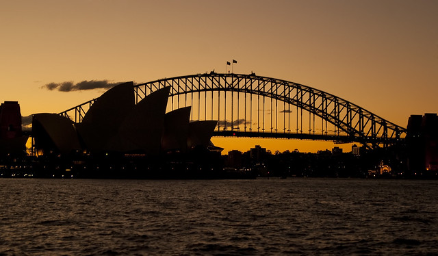 Sydney Harbor Sunset