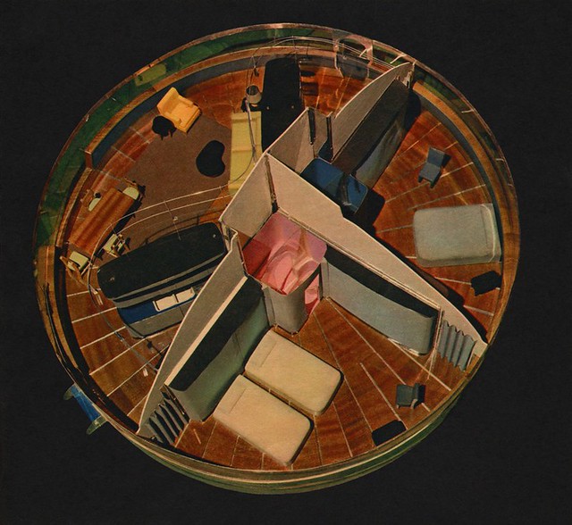 Bird’s-eye View of Small Scale Model of Dymaxion House