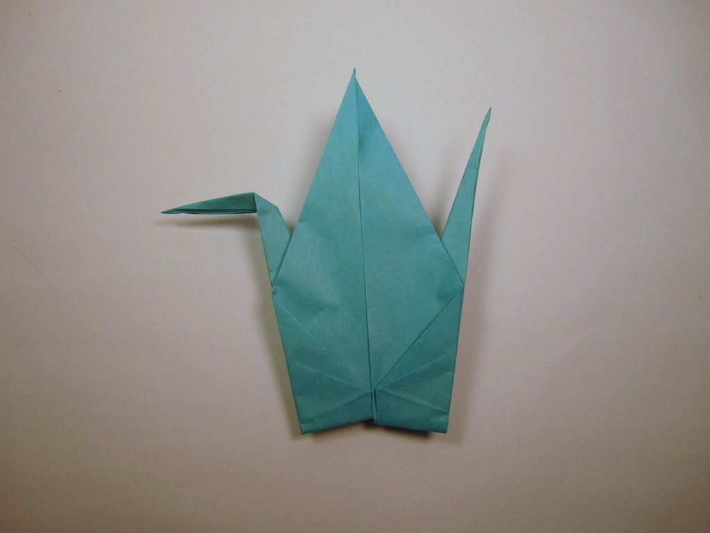 origami crane Full tutorial here hlt.media.mit.edu/?p=144… Jie Qi Flickr