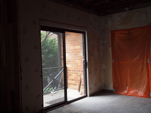 to be replaced by french doors | by retro mummy