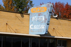 Plaza Food Center sign - South Dyersburg, TN