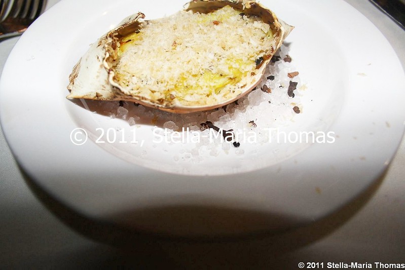PRIZEGIVING DINNER - BAKED PORTUGUESE STYLE CRAB SHELL 005