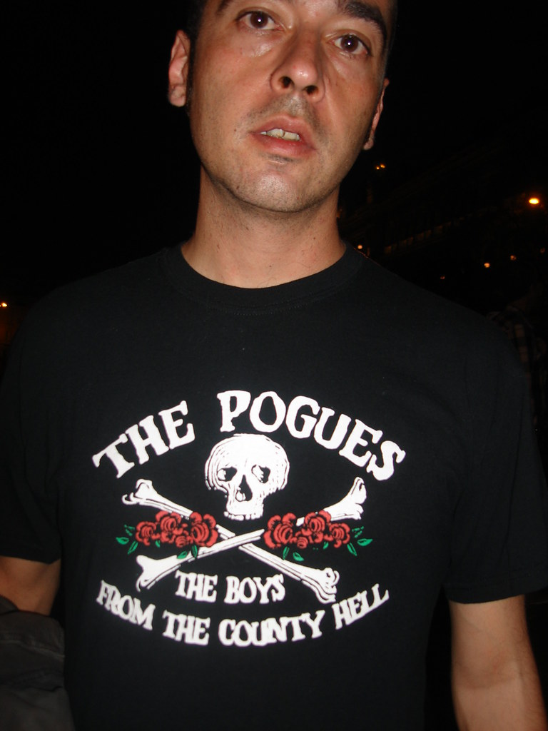 mani 15-O | Camiseta del grupo The Pogues. "T… | Flickr