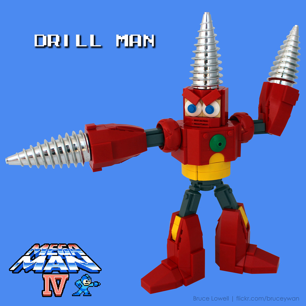 Дрель мен титан ттд. Megaman Drillman. Mega man Дрилл мен.