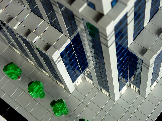 LEGO Micropolis MOC: Euroclear Operation Center 04, Brussels