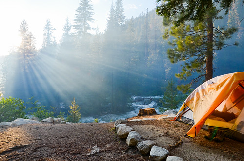 park camping sunset camp mist forest sunrise giant nikon tent canyon kings national nikkor sequoia rei lodgepole d7000