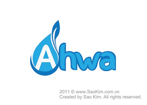 Mẫu thiết kế logo thương hiệu Ahwa | by tuansaokim