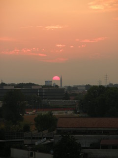 Sunset over Padova