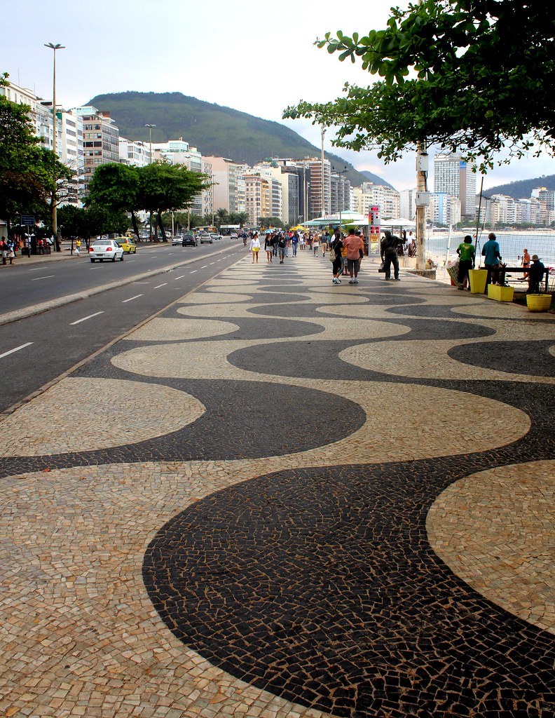 Calçadão de Copacabana | Edgardo Medina | Flickr