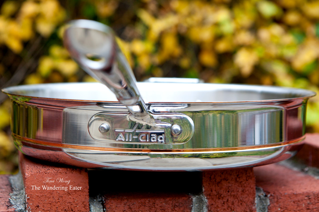 All-Clad Copper Core 6-quart saute pan with lid, All-Clad C…