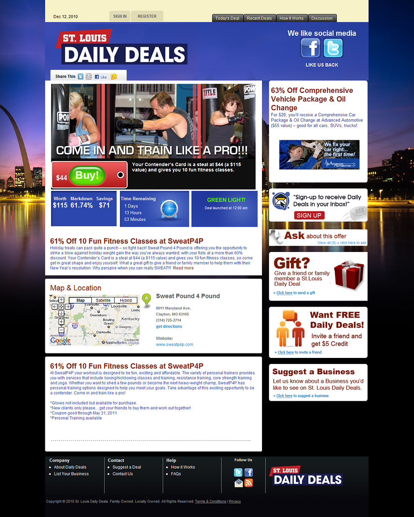 Daily Deals Groupon Clone St Louis, Missouri and Nationwid… | Flickr