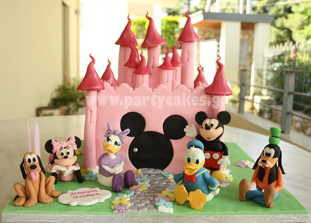 Disney Palace Cake -Mickey & Co