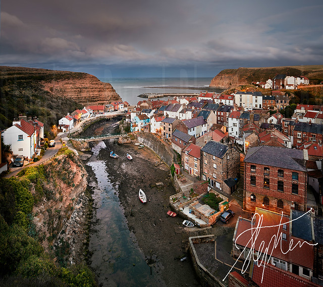 Staithes - October Dusk