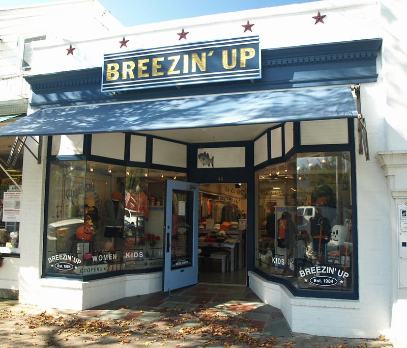 Breezin' Up, Southampton has one of seven clothing stores, …