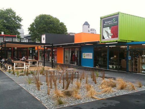 Christchurch post-earthquake 'Pop-Up' Container Mall | by jjprojects