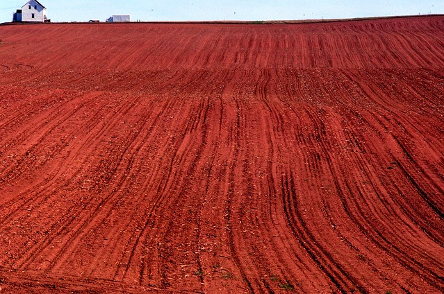 Red soil - Prince Edward Island Canada