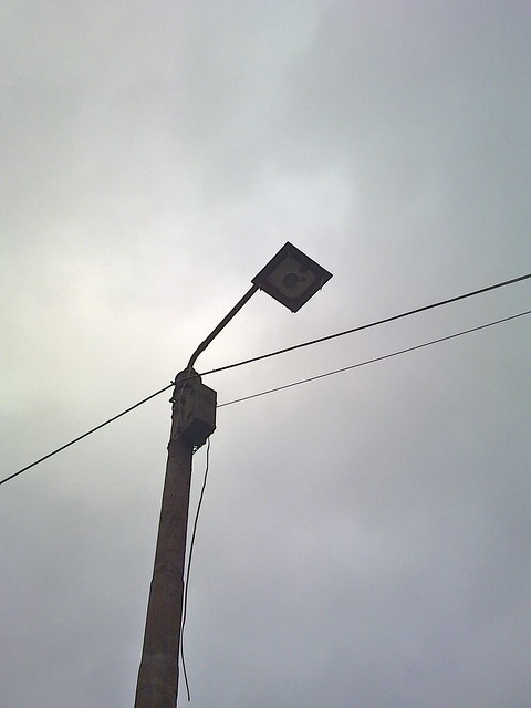 Old street lamp - Argall Avenue, London, E10