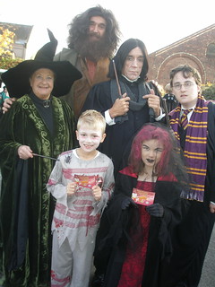 Harry Potter Haloween with Hagrid, Professor McGonagall, P… | Flickr