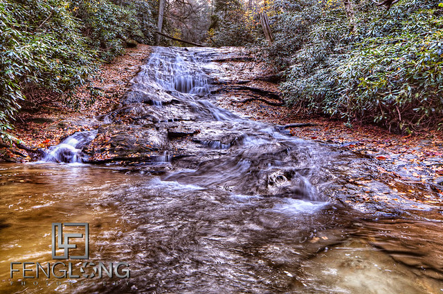 Fall Colors at Helton Creek Falls - Blairsville, GA