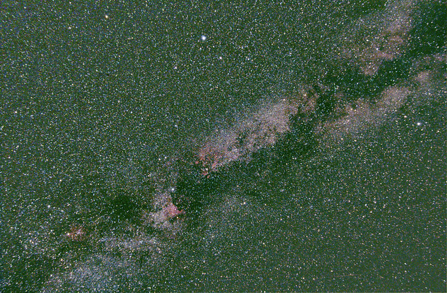 Milky Way through Cygnus reprocessed