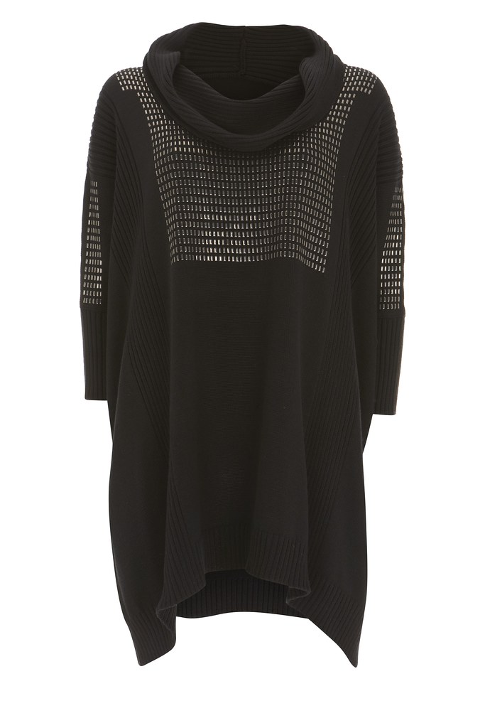 Oversized black jumper with silver studs | Rory Longdon, win… | Flickr
