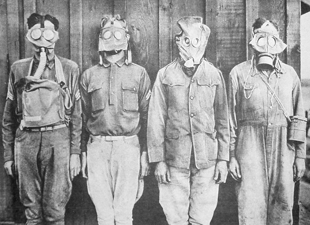 American British French German Gas Masks