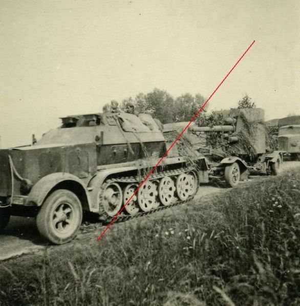 Sd.Kfz. 7 gepanzerte mittlerer Zugkraftwagen (8-ton)
