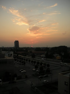 Sunset over Padova