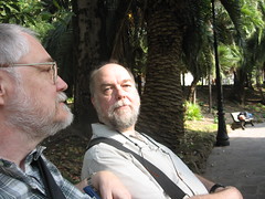 Jeff & Isaac in Quirinal Garden II