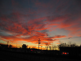 Sunset Over... New City, Nov. 2011
