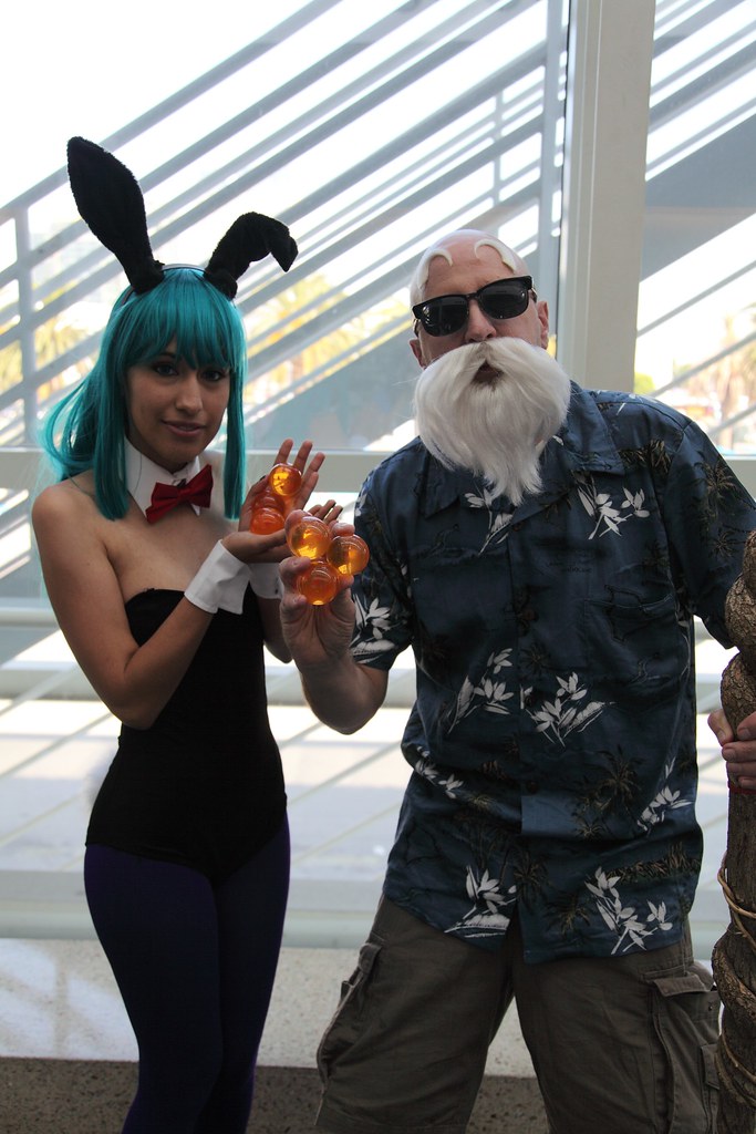 Master Roshi And Bulma