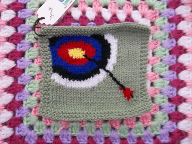 Archery Square for the Olympic Blanket.