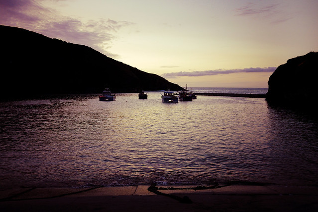 Sunset in Port Isaac