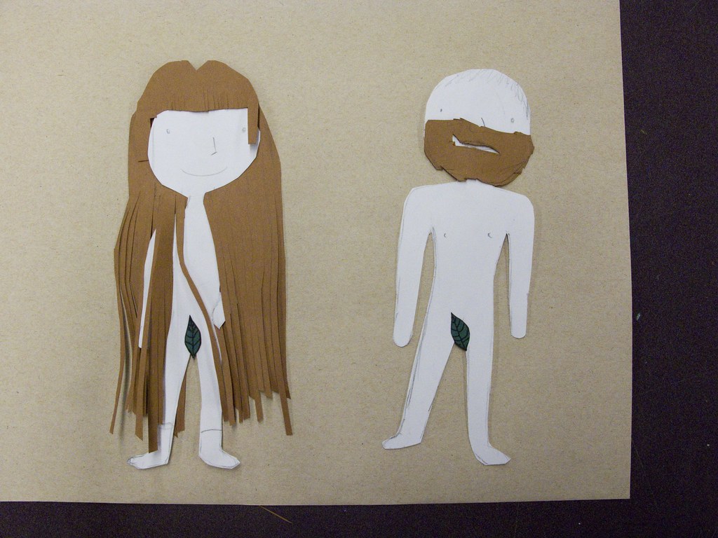 Paper cut-out stop motion animation | adam and eve | Jonathan Dueck | Flickr