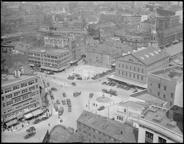 Dock Square and Faneuil Hall from Ames Building