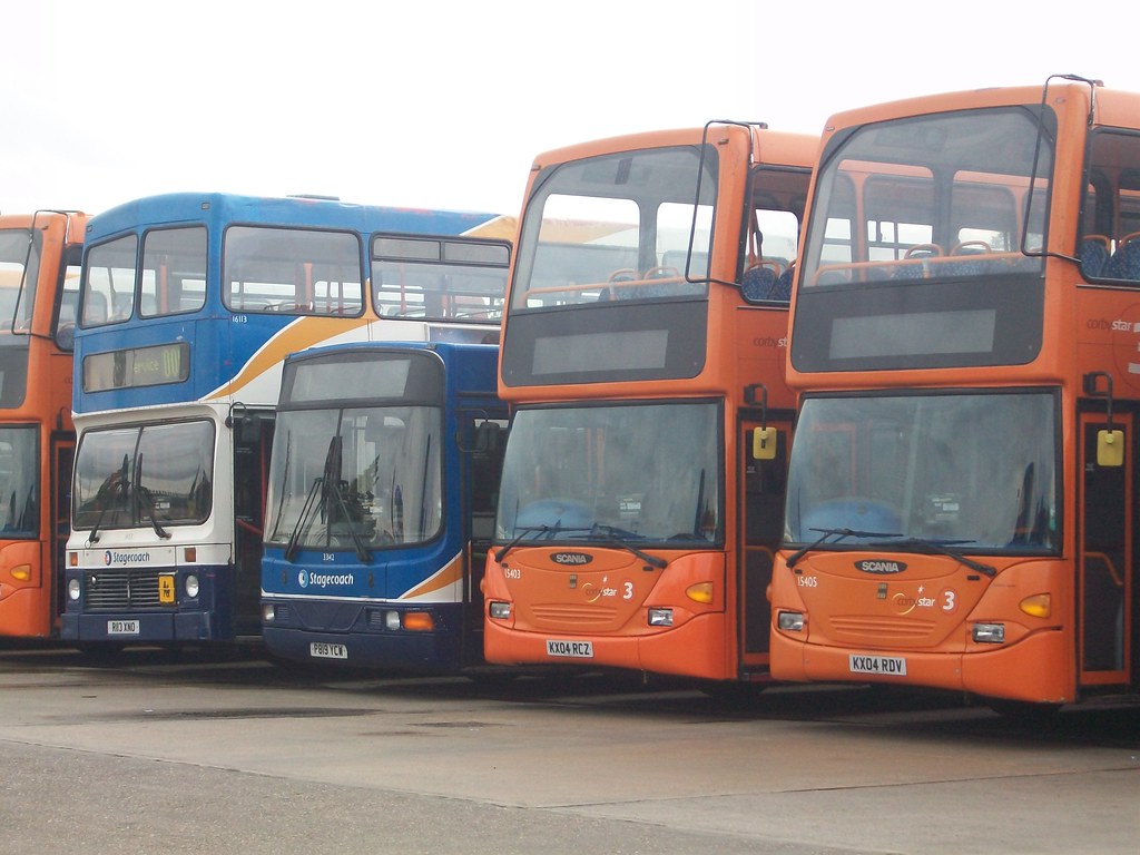 Stagecoach-United Counties-Corby depot
