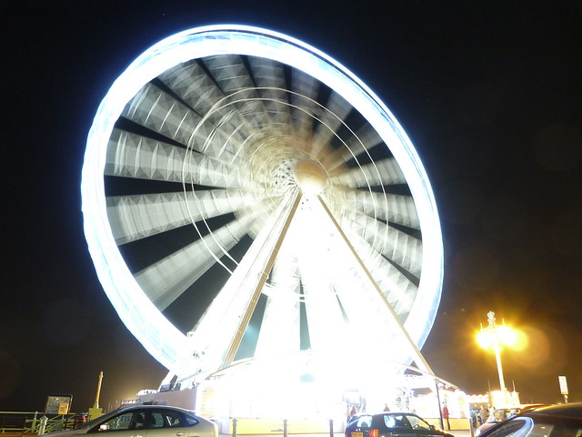 Brighton Wheel at night