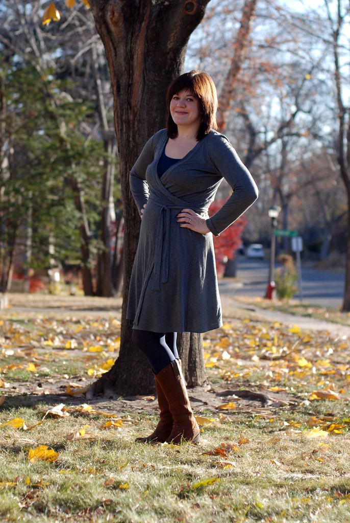 11162011 Gap Wrap Dress | Rebecca | Flickr